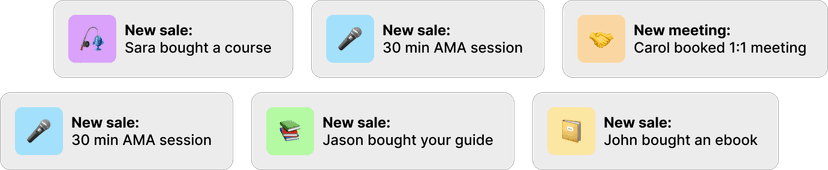 Creator monetization tools