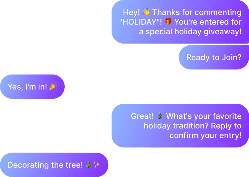 Instagram DM automation